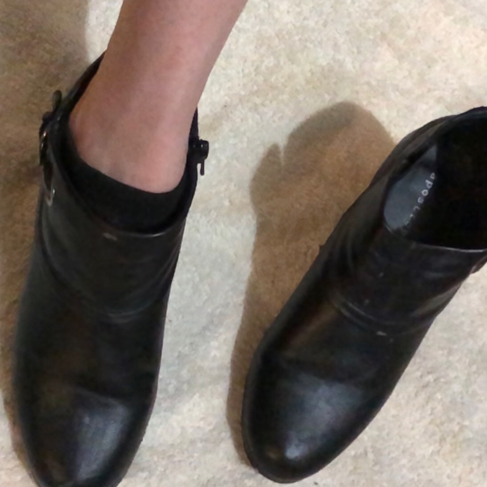 Black booties